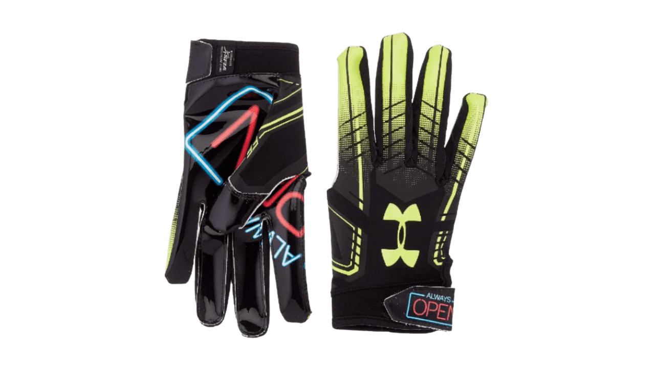 Football gloves always deals open